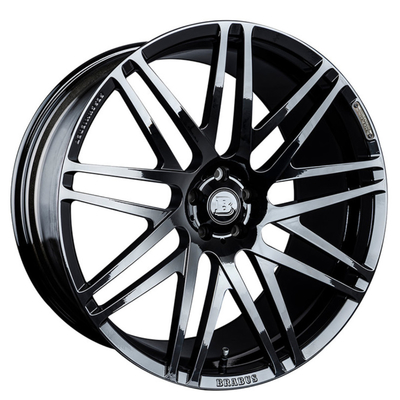 Колеса выкованные Benz Monoblock Brabus Мерседес для пушечного металла варианта платины f