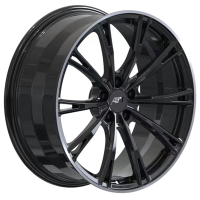 ABT Sportsline gr-F лоснистое черное Audi выковало сплав алюминия колес 6061-T6