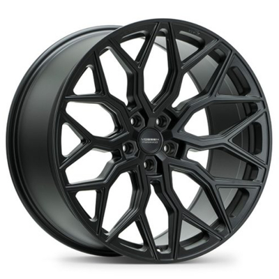 Колеса сатинировки Vossen HF-2 черные выкованные