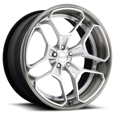 Rotiform 2 части HUR выковала сплав алюминия колес 6061-T6
