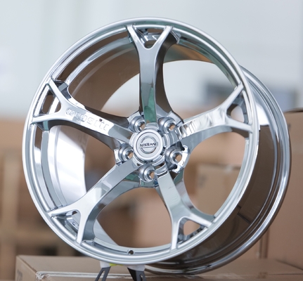 Колесные диски Nismo OEM Chrome Rim Nissan 370Z Infiniti Q50 Monoblock Forged Wheels