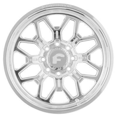 Волочения колес 6061-T6 Forgiato Flusso-T яркие серебряные 4-8