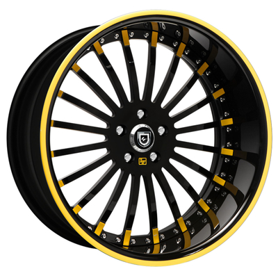 Lexani IF-714 Chrome выковало оправы спицы колес 6061-T6 Multi