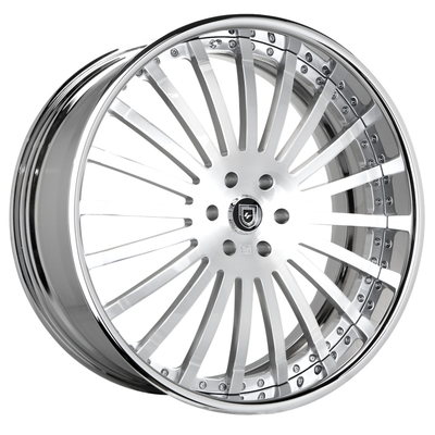 Lexani IF-714 Chrome выковало оправы спицы колес 6061-T6 Multi