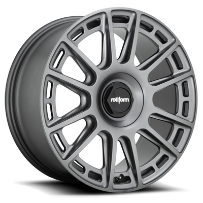 Колеса Monoblock штейнового антрацита Rotiform OZR алюминиевого сплава 6061-T6