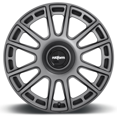 Колеса Monoblock штейнового антрацита Rotiform OZR алюминиевого сплава 6061-T6