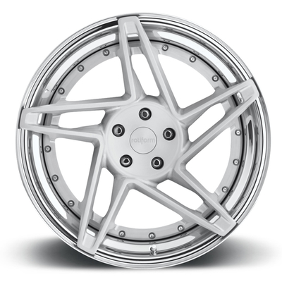 Колеса 3PC JWL Chrome Rotiform блюда CHD-T глубокого вогнутые ЧЕРЕЗ