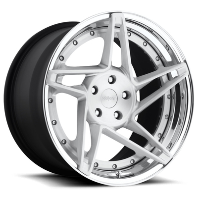 Колеса 3PC JWL Chrome Rotiform блюда CHD-T глубокого вогнутые ЧЕРЕЗ