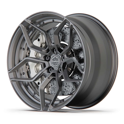Выкованный Brixton BMW PF10 3PC выковал колеса для BMW F80 M3
