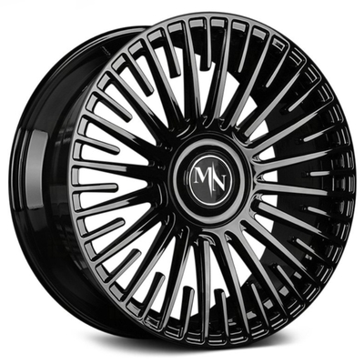 Спицы Monoblock Motorsports Maining Multi выковали черноту колес большую