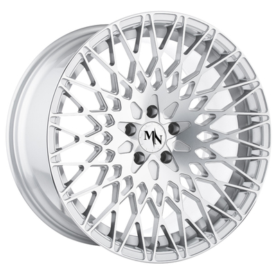 Серебряный дюйм Monoblock машины 20 катит бесконечный финиш