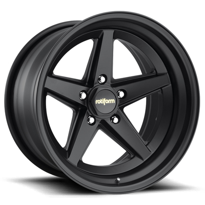 Колес черноты Matt конфигураций 3PC Rotiform 917 на Порше 911