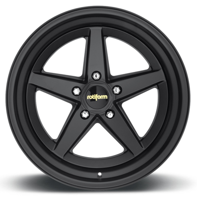 Колес черноты Matt конфигураций 3PC Rotiform 917 на Порше 911