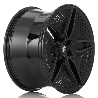 22" пригонки колес Forgiato EV 001 лоска черные выкованные Forgiato для Tesla моделирует модель x s
