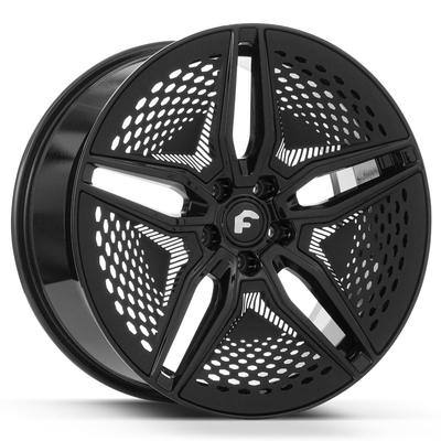 22" пригонки колес Forgiato EV 001 лоска черные выкованные Forgiato для Tesla моделирует модель x s
