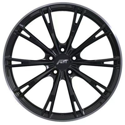 ABT Sportsline gr-F лоснистое черное Audi выковало сплав алюминия колес 6061-T6