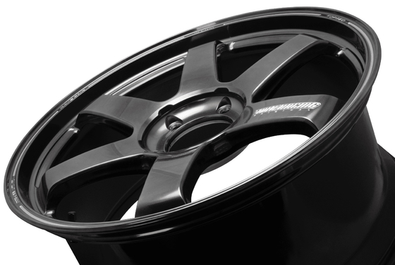 Volk Racing Te37 Ultra Large PCD Forged Wheels Diamond Dark Gunmetal