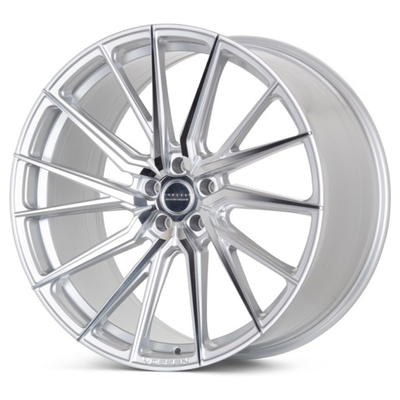 Отполированные серебром кованые диски Vossen HF-4T для Audi RS4 A6