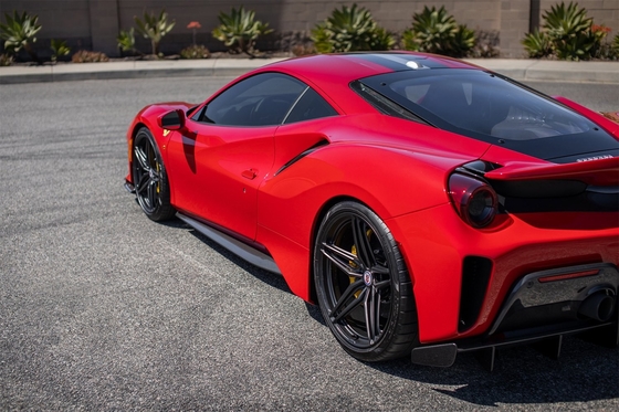Роскошные оправы HRE P107SC Monoblock выковали колеса на Феррари 488 Pista