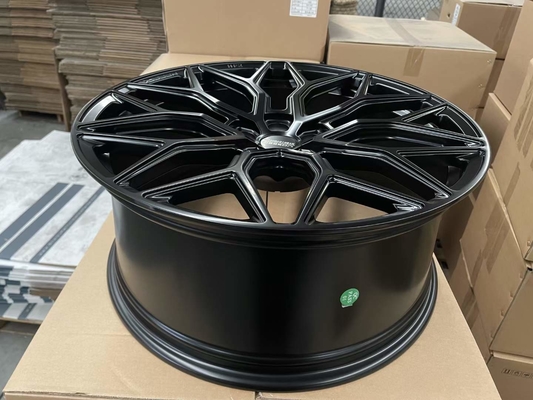 Колеса сатинировки Vossen HF-2 черные выкованные