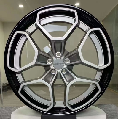 Rotiform 2 части HUR выковала сплав алюминия колес 6061-T6