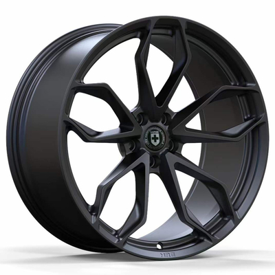 Изогнутые спицы 6061-T6 выковали колеса Monoblock HRE P201 для GLC Benz Мерседес