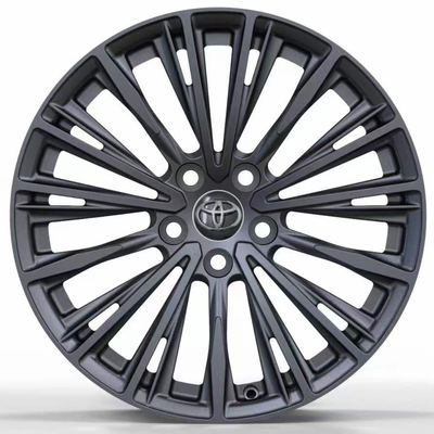Тойота 18" колеса кузницы черноты Matt дизайна OEM автоматические для кроны Тойота