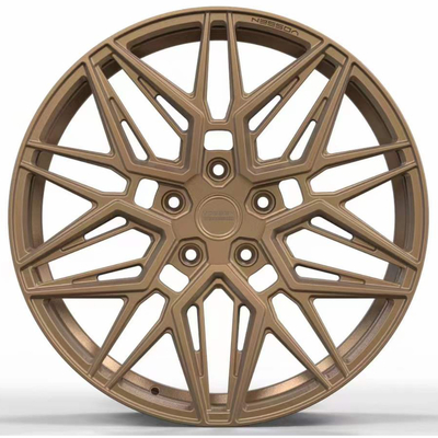 Колеса Vossen HF-7 бронзовые выкованные для Порше Panamera