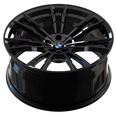 20&quot; глянцует черные выкованные колеса на BMW 5 серий