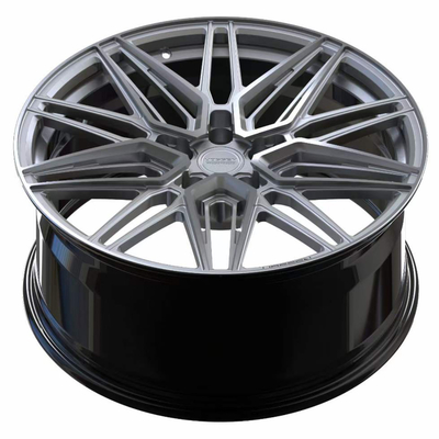 Сатинировка серебряное Vossen HF-7 выковала колеса для Land Rover Range Rover