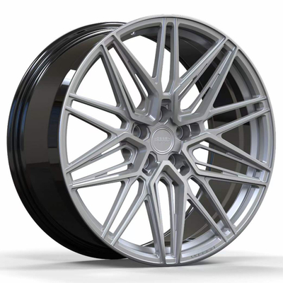 Сатинировка серебряное Vossen HF-7 выковала колеса для Land Rover Range Rover