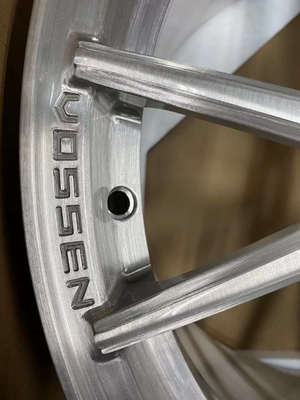 Почищенный щеткой серебр Vossen VFS-2 выковал колеса для BMW E93 M3