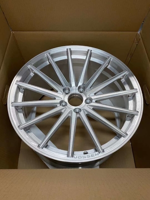 Почищенный щеткой серебр Vossen VFS-2 выковал колеса для BMW E93 M3