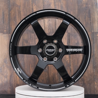 Volk Racing Te37 Ultra Large PCD Forged Wheels Diamond Dark Gunmetal