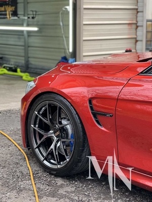 BBS FI R Для BMW M2 E92 M3 F80 Специально кованые гипер серебряные колеса