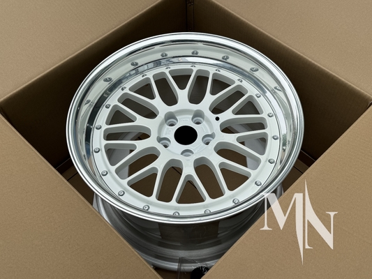 2 шт. кованые колеса BBS LM LMR LeMans Золотые ремни для BMW 370z 350z