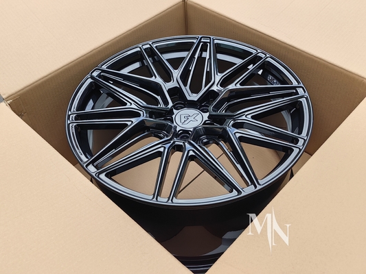 Vossen HF7 Глянцевые черные колеса для Audi RS6 C5 C6 C7 C8 18 19 20 21 22 дюймовые индивидуальные передние ремни