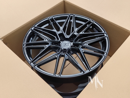 Vossen HF7 Глянцевые черные колеса для Audi RS6 C5 C6 C7 C8 18 19 20 21 22 дюймовые индивидуальные передние ремни