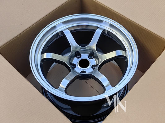 Колеса Advan R6 для Nissan GTR R32 R33 R34 R35 18 19 20 дюймовых черных колес из сплава