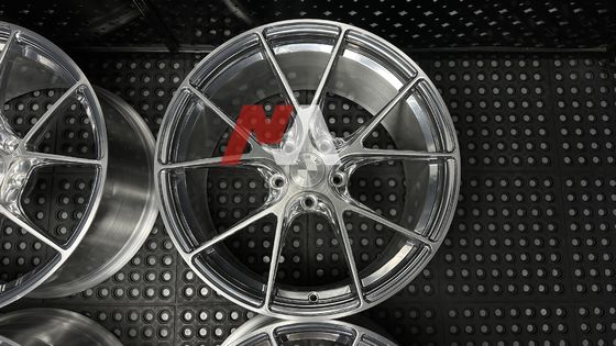 Кованые диски BMW Полированный серебристый с матовой лицевой поверхностью для F87 F80 F82 F90 M2 M3 M4 M5