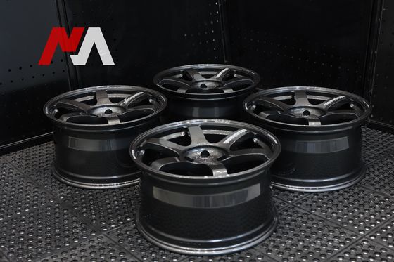 Te37 Saga S-Plus Тёмный алмазный оружейный металл