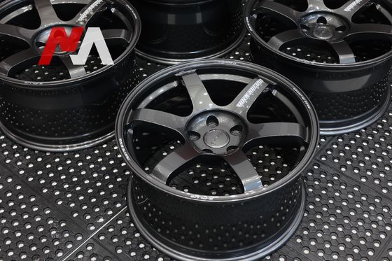 Te37 Saga S-Plus Тёмный алмазный оружейный металл