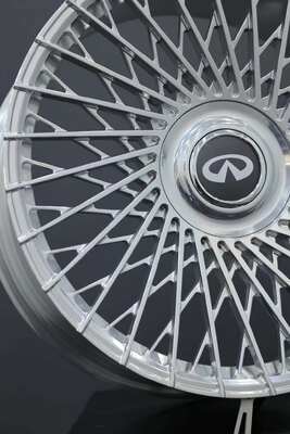 Муити спики 6061-T6 Хром кованые колеса