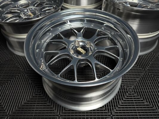 BBS LM Полированный серебряный хром для Nissan GTR R35